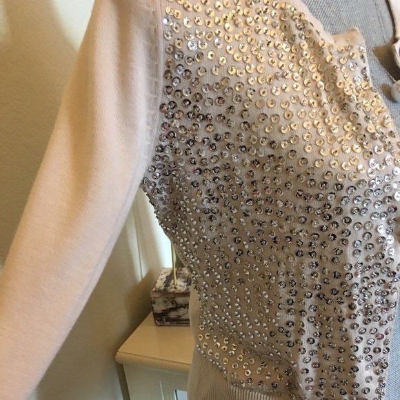 WHBM Pale pink jewel cardigan - Picture 2 of 3